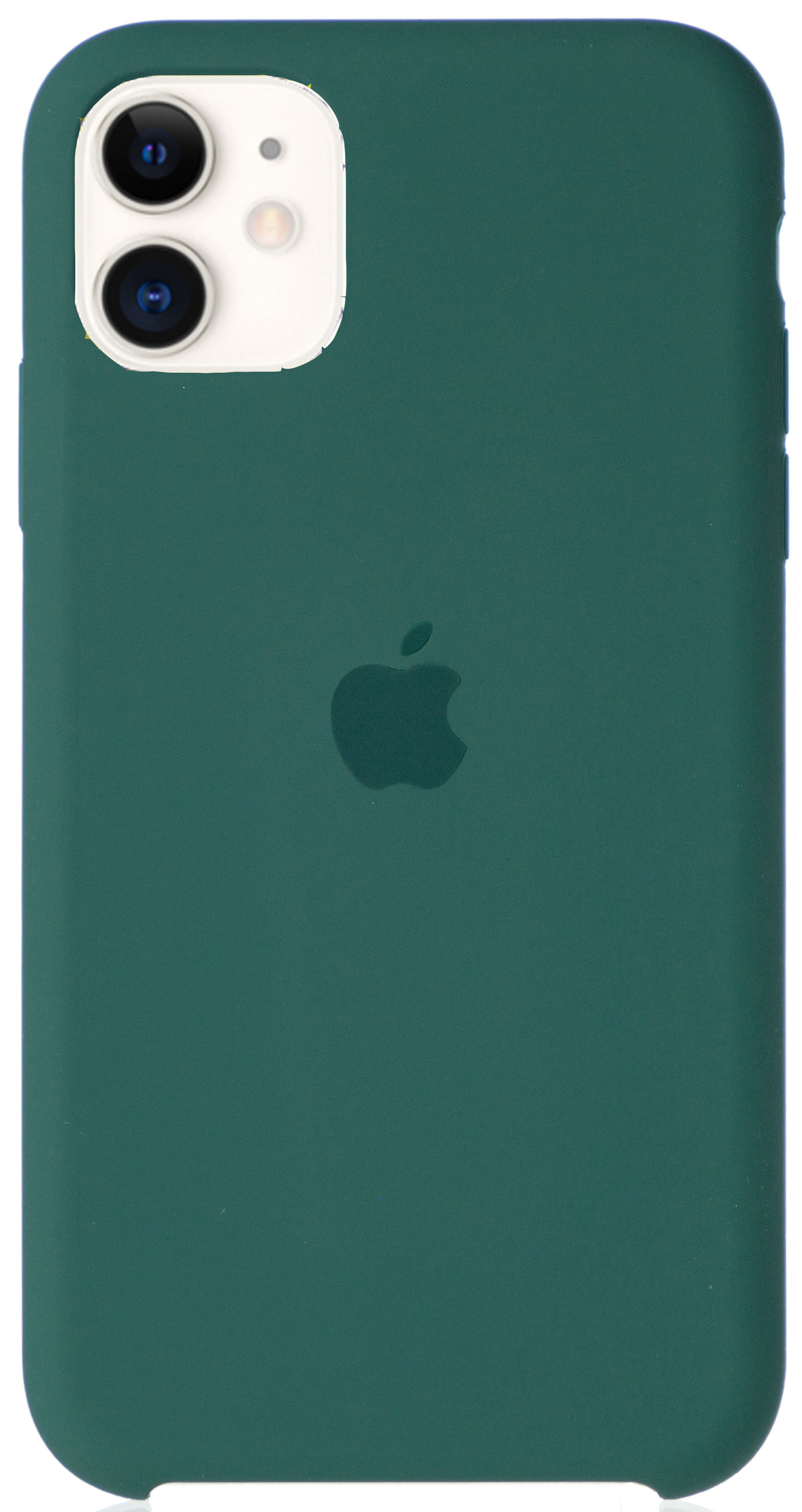 Чехол Silicone Case для iPhone 11 зеленый в Тюмени